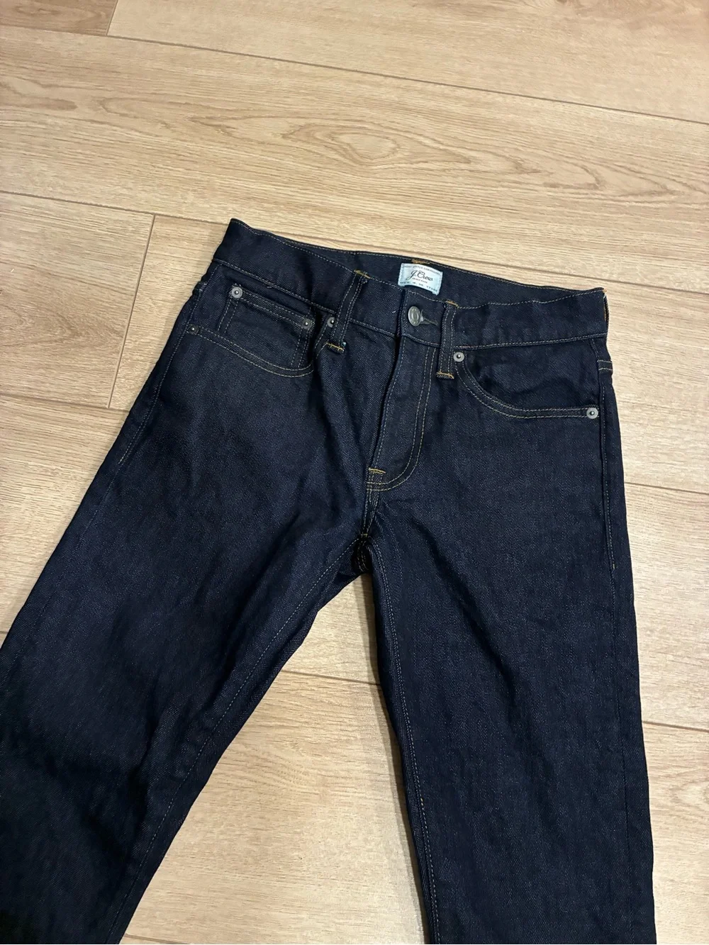 J. Crew Men’s 250 Skinny Fit Stretch on Demand Jean Japanese Denim Size 28x28